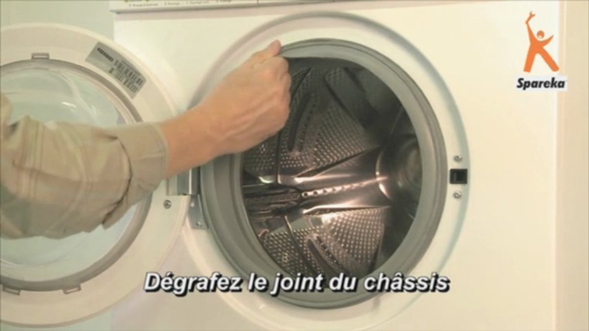 Remplacer la manchette de votre machine à laver - Vidéo Dailymotion
