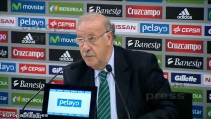 Del Bosque: "Los que están aquí son por méritos"