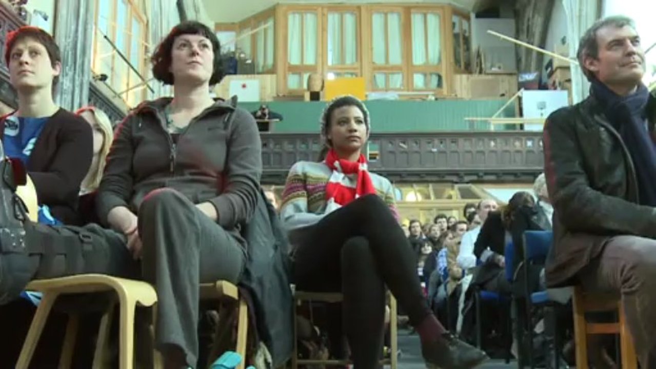 Kirche ohne gott: atheisten-happening in london