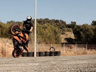 Restricted Area - Drifting Motorcycles Crossing - Switch Riders Gymkhana - 2012