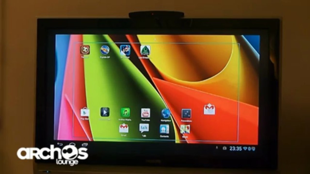 Test Archos TV Connect : démo interface
