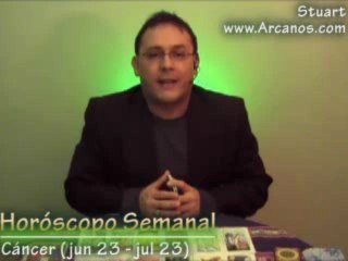 Horoscopo Cancer 18 al 24 de mayo 2008 - Tarot