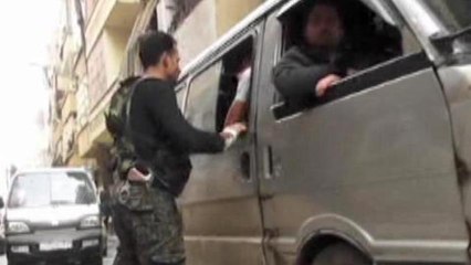 Syria's Aleppo divided by frontlines