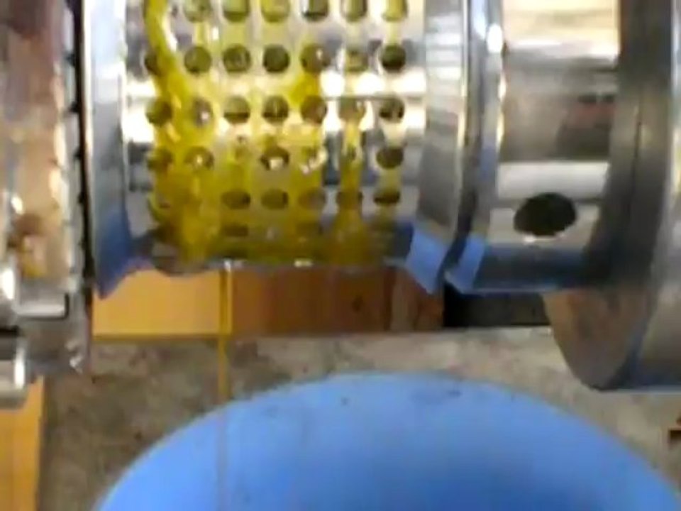 Ekotok 1 - Oil Press crushing Pistachio Oil