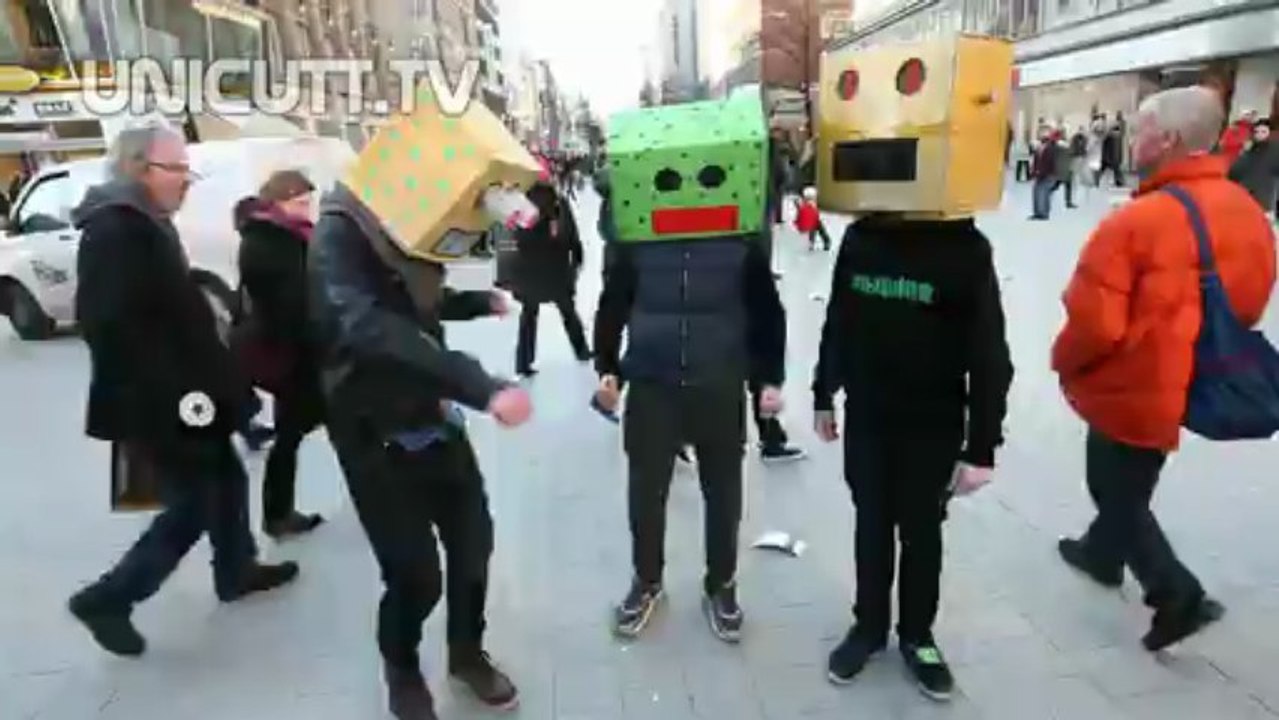 UNICUTT.TV: Harlem Shake Kröpcke Uhr Hannover 15.März 2013