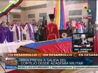 Misa Ecuménica en honor a Hugo Chávez