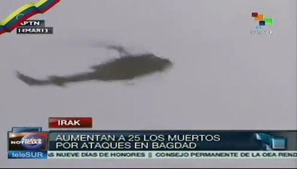 25 muertos por atentados en Irak
