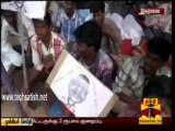 Students protest on Sri Lankan Tamils issue