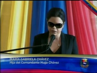 María Gabriela Chávez: "que difícil se me puso la vida sin ti"