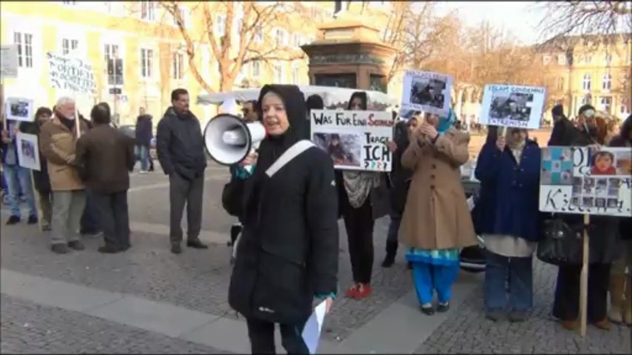 PROTEST DEMONSTRATION IN STUTTGART GERMANY ORGANIZED BY SHIA MUSLIMS PART 2