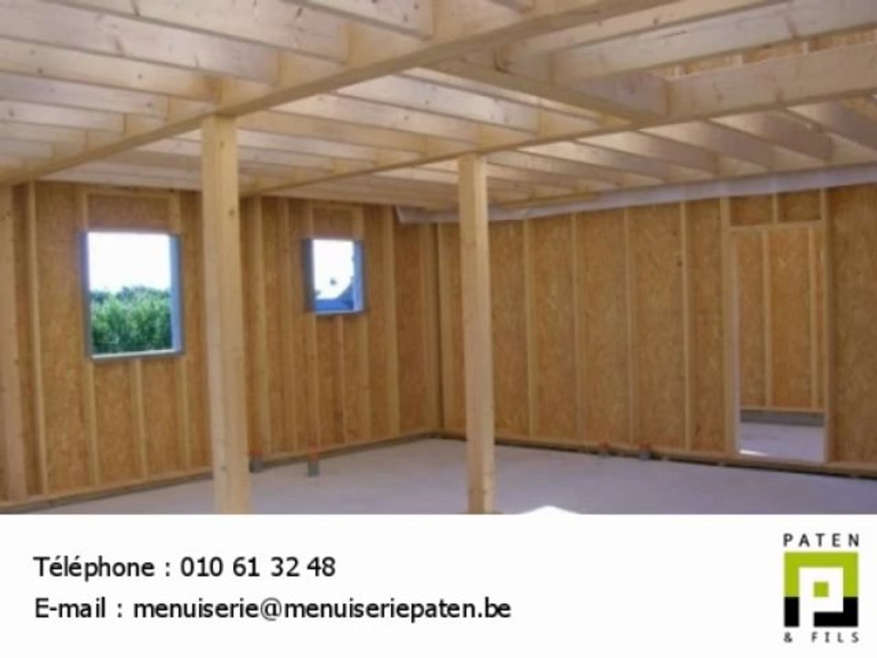 Menuisier Menuiserie Paten & Fils Ottignies 1341 Brabant Wallon