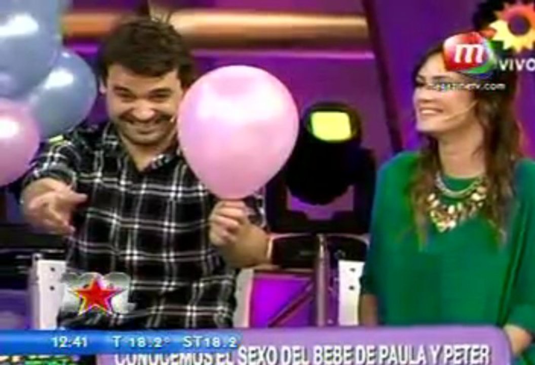 Hablan de Pedro y Paula en MShow (esperan una nena) - 15 de Marzo