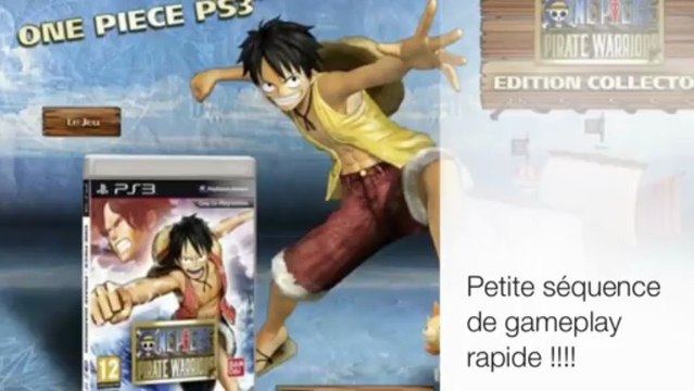 Déballage du collector treasure box one piece kaizoku musou Version Japonaise PS3