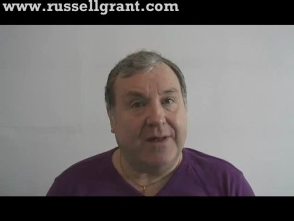 Russell Grant Video Horoscope Virgo March Saturday 16th 2013 www.russellgrant.com