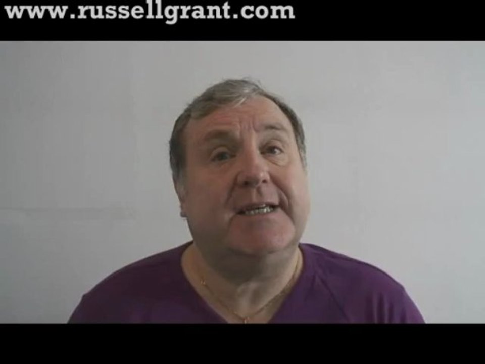 Russell Grant Video Horoscope Scorpio March Saturday 16th 2013 www.russellgrant.com