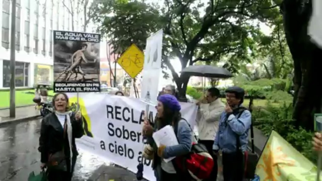 Protesto na Colômbia