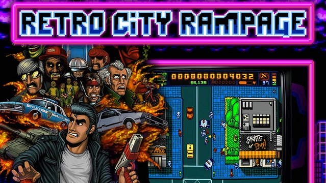 CGR Undertow - RETRO CITY RAMPAGE review for Nintendo Wii