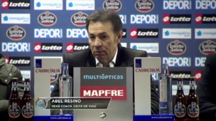 Abel Resino: "Tenemos que aprender la lección"