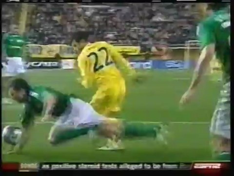 2009 (February 25) Villareal (Spain) 1-Panathinaikos (Greece) 1 (Champions League)