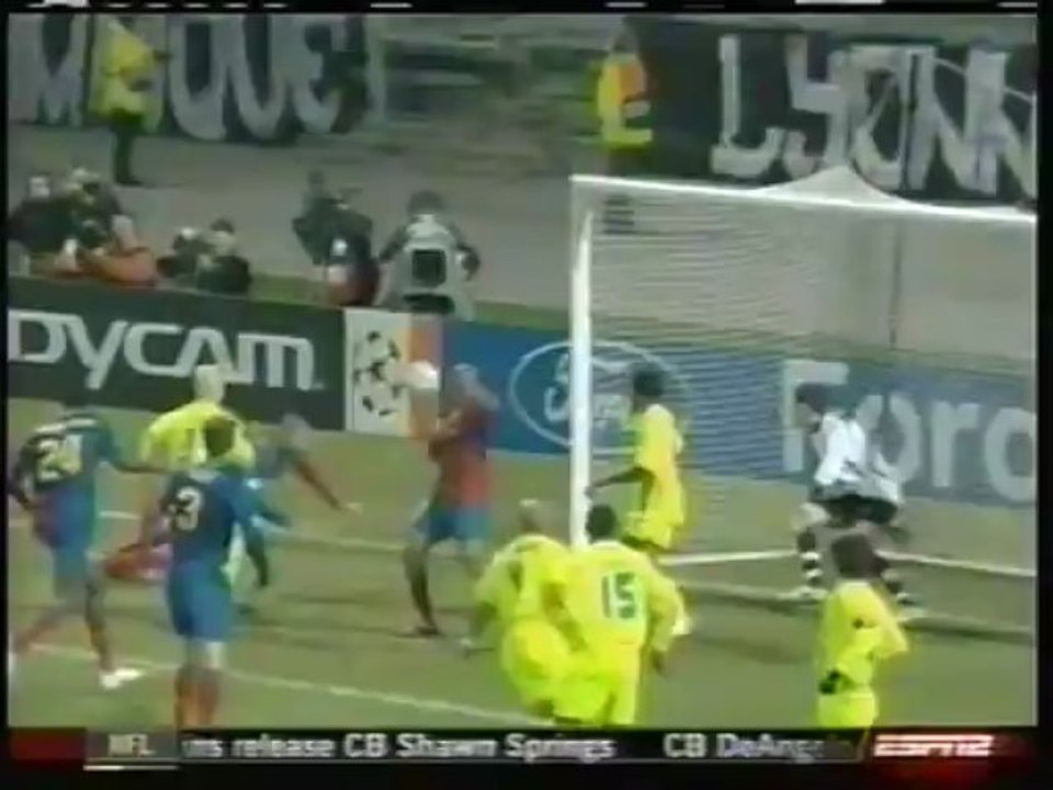 2009 (February 24) Olympique Lyonnais (France) 1-Barcelona (Spain) 1 (Champions League)