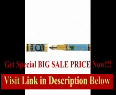 [SPECIAL DISCOUNT] David Oscarson End of Days Sapphire Blue with Opaque Hard Enamel Broad Fountain Pen