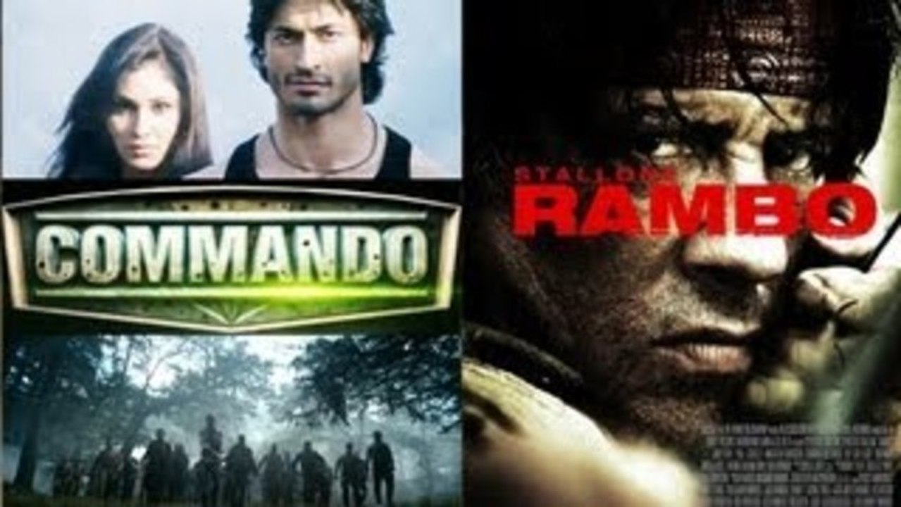 Vidyut Jamwal's 'Commando' Inspired From 'Rambo' ?