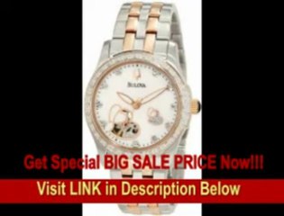 [SPECIAL DISCOUNT] Bulova Women's 98R154 BVA-Series 130 Mother of Pearl Dial Watch