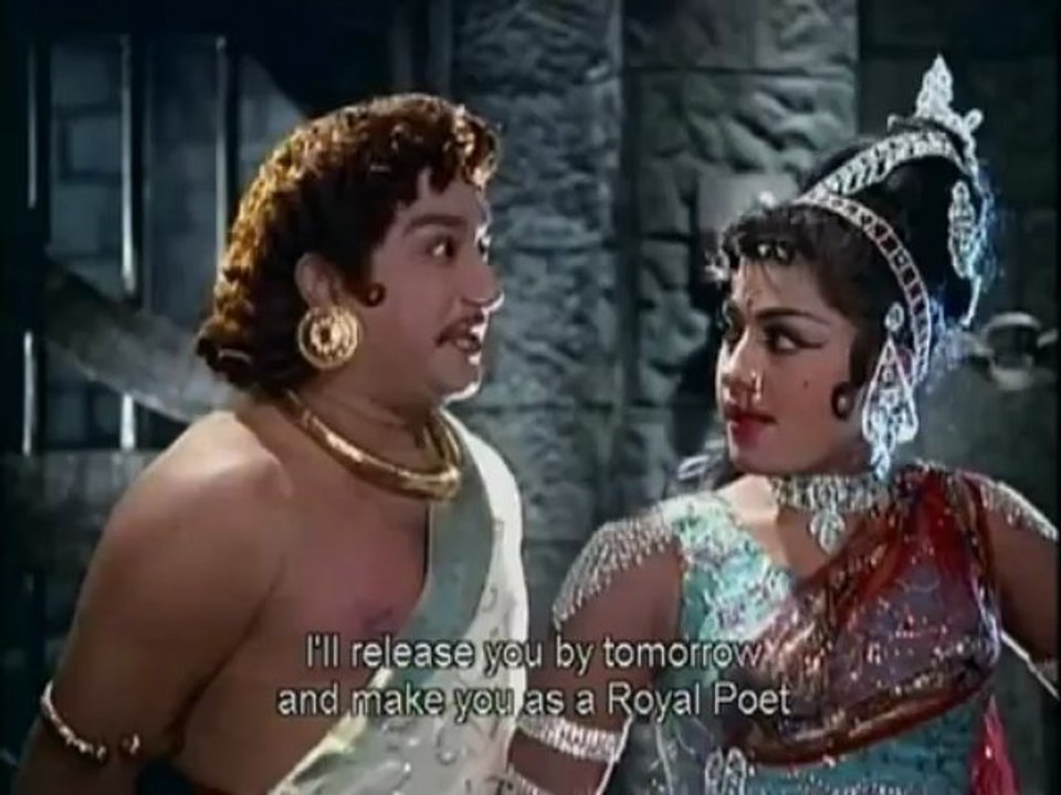 Nagesh Comedy - Saraswathi Sabatham Tamil Movie Scene With Sivaji Ganesa, K.R. Vijaya