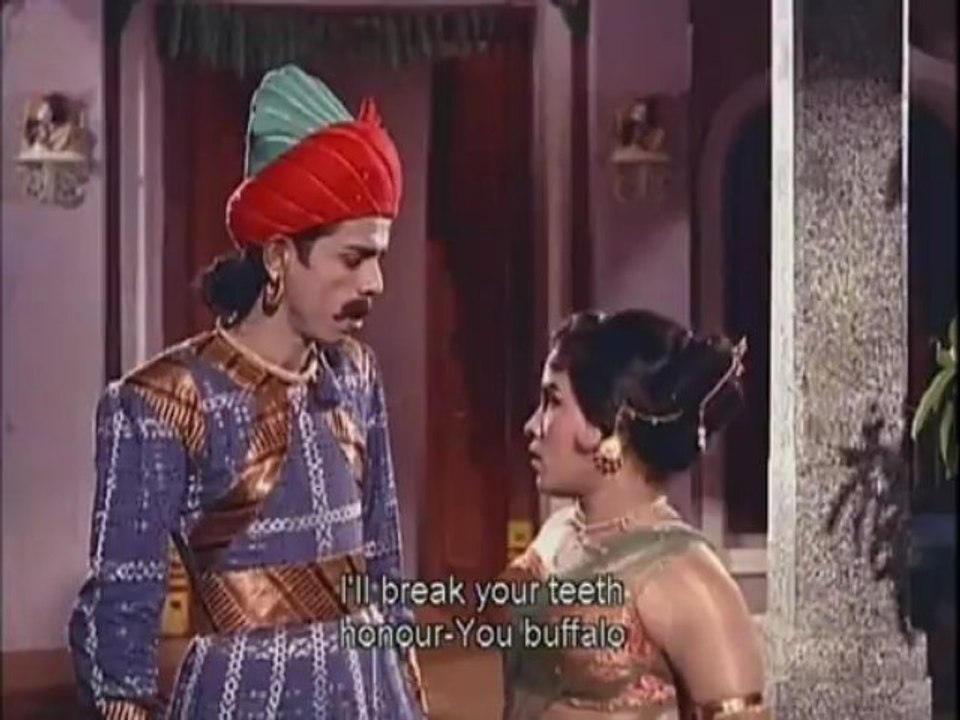 Nagesh, Manorama Comedy - Saraswathi Sabatham Tamil Movie Scene