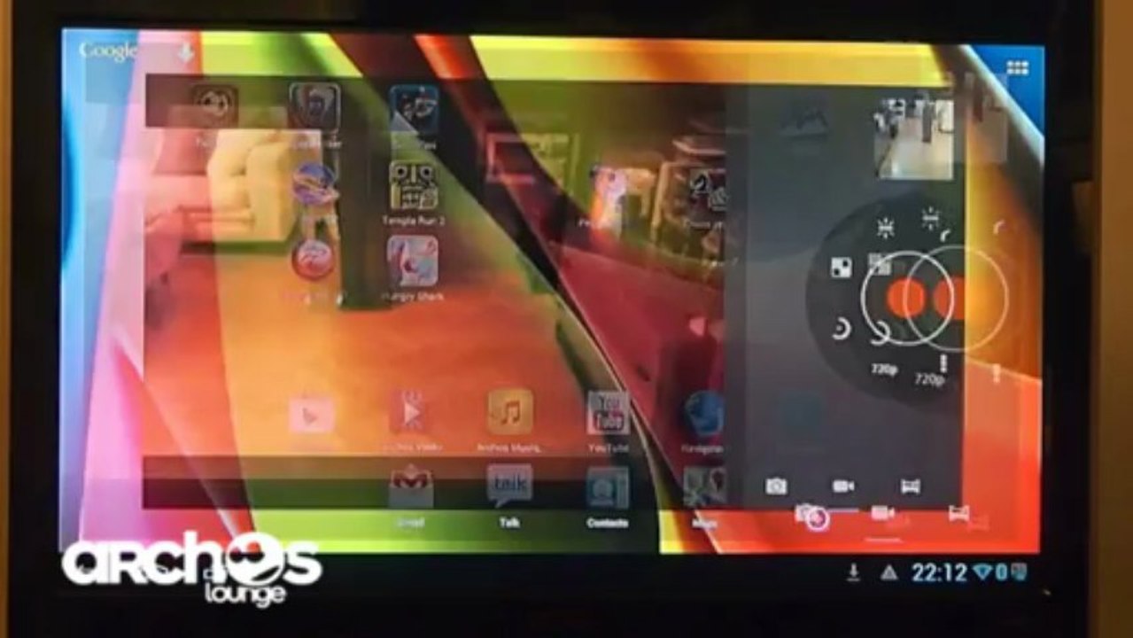 Test de l'Archos TV Connect : navigation web & webcam
