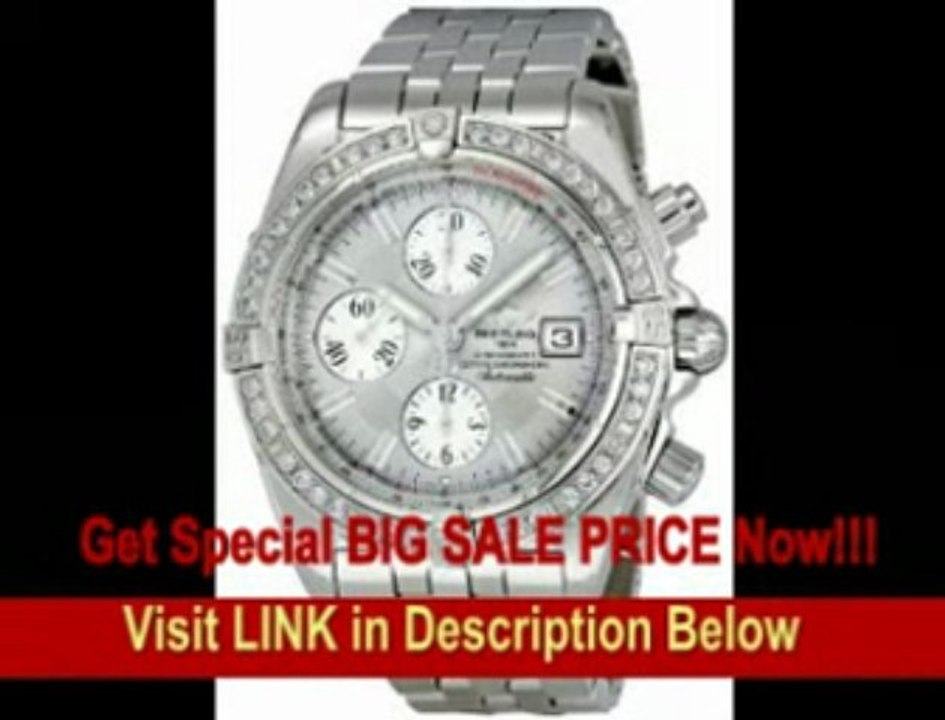 [SPECIAL DISCOUNT] Breitling Men's A1335653/E519 Chronomat Evolution Diamond Bezel Watch
