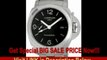 [BEST PRICE] Panerai Men's M00329 Steel Luminor 1950 GMT Black Dial Watch