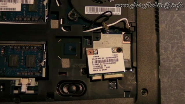 Acer TravelMate B113 - Come sostituire, aggiungere modulo WLAN (Wi-Fi)
