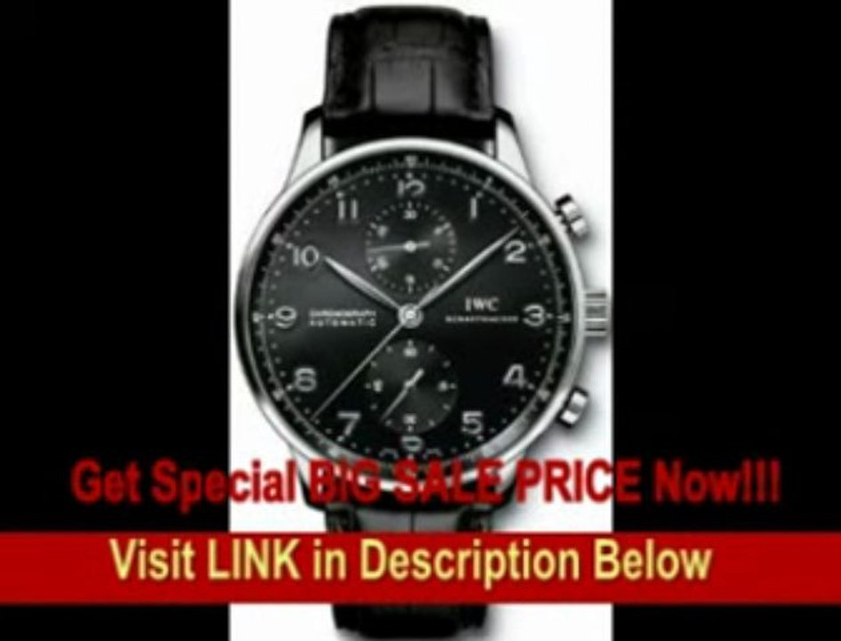 [FOR SALE] IWC Portuguese Chrono Automatic Steel Mens Watch IW371438