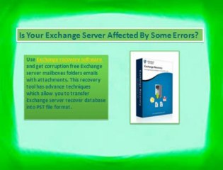 Exchange Recovery Software