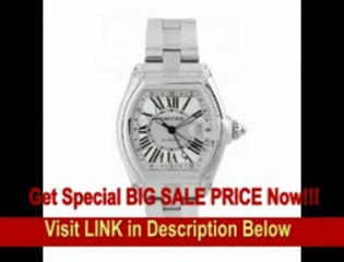 [BEST PRICE] Cartier Men's W62025V3 Roadster Stainless Steel Automatic Watch