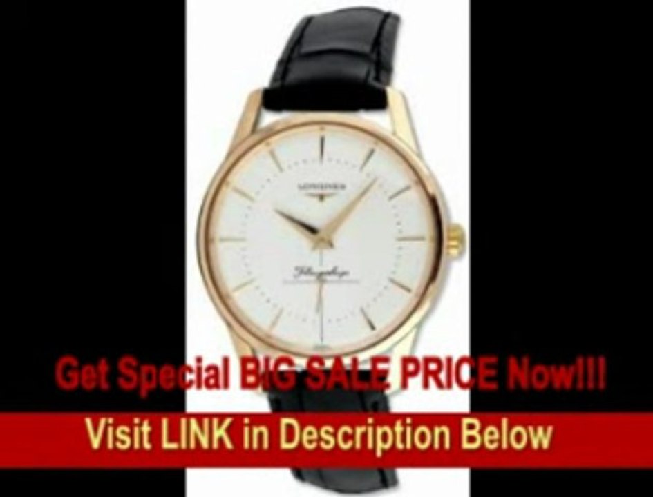 [SPECIAL DISCOUNT] Longines Flagship Heritage Automatic 18k Solid Rose Gold Mens Watch L4.746.8.72.0