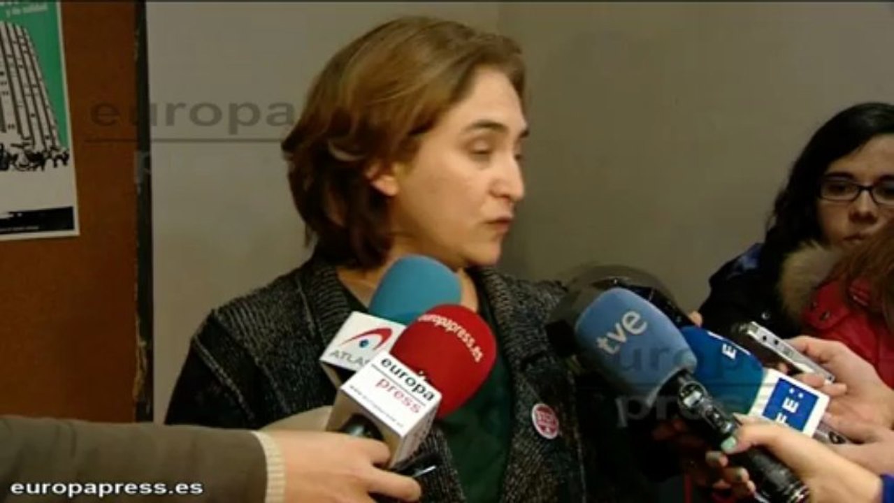 Colau: "Ahora hay que cambiar la ley hipotecaria"