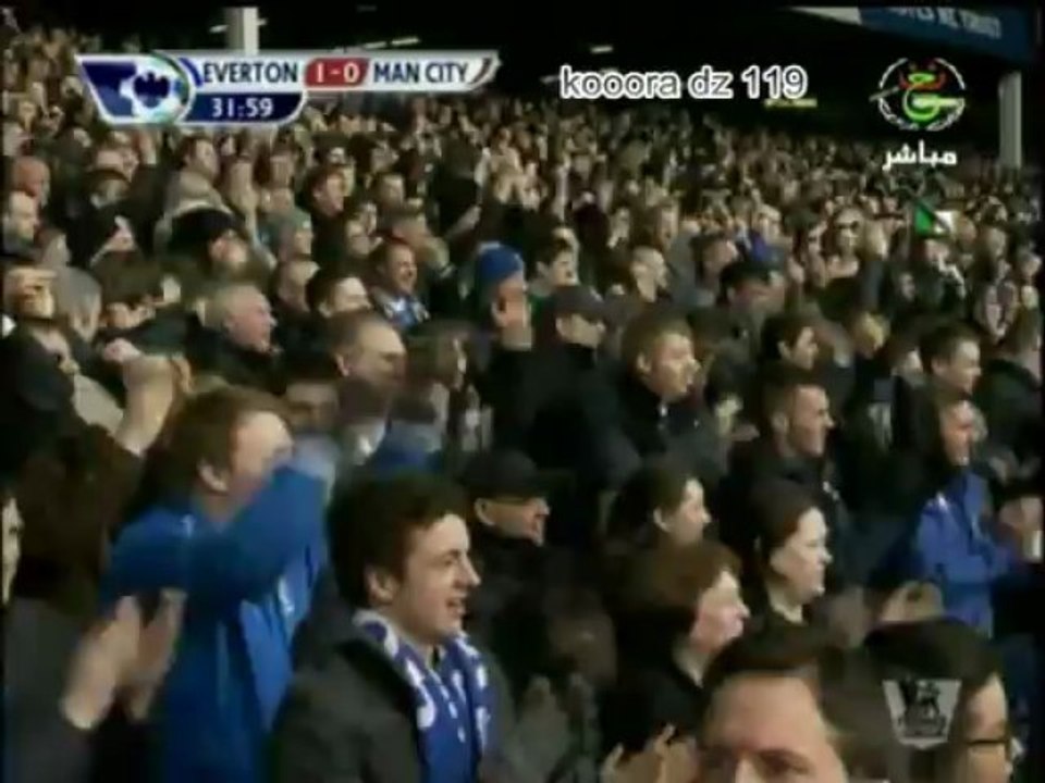 Everton 2-0 Man City