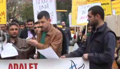 Siverek'te Roboski Raporu Protesto Edildi