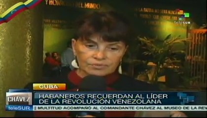 Cubanos aseguran que Chávez vive entre los pueblos de AL