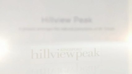 A new addition to Hillview, Kingsford Hillview Peak