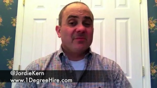 3-15-13 - 1 Degree Hire - Don't Be an Unemployed Job Seeker