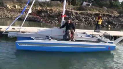 Astus 20.2 XL ouverture des flotteurs sur l'eau