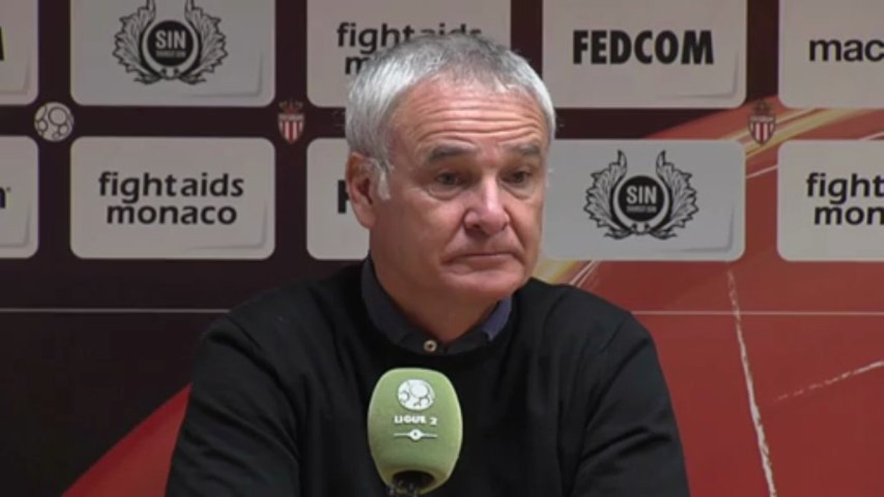 Conférence de presse AS Monaco FC - Angers SCO : Claudio RANIERI (ASM) - Stéphane MOULIN (SCO) - saison 2012/2013