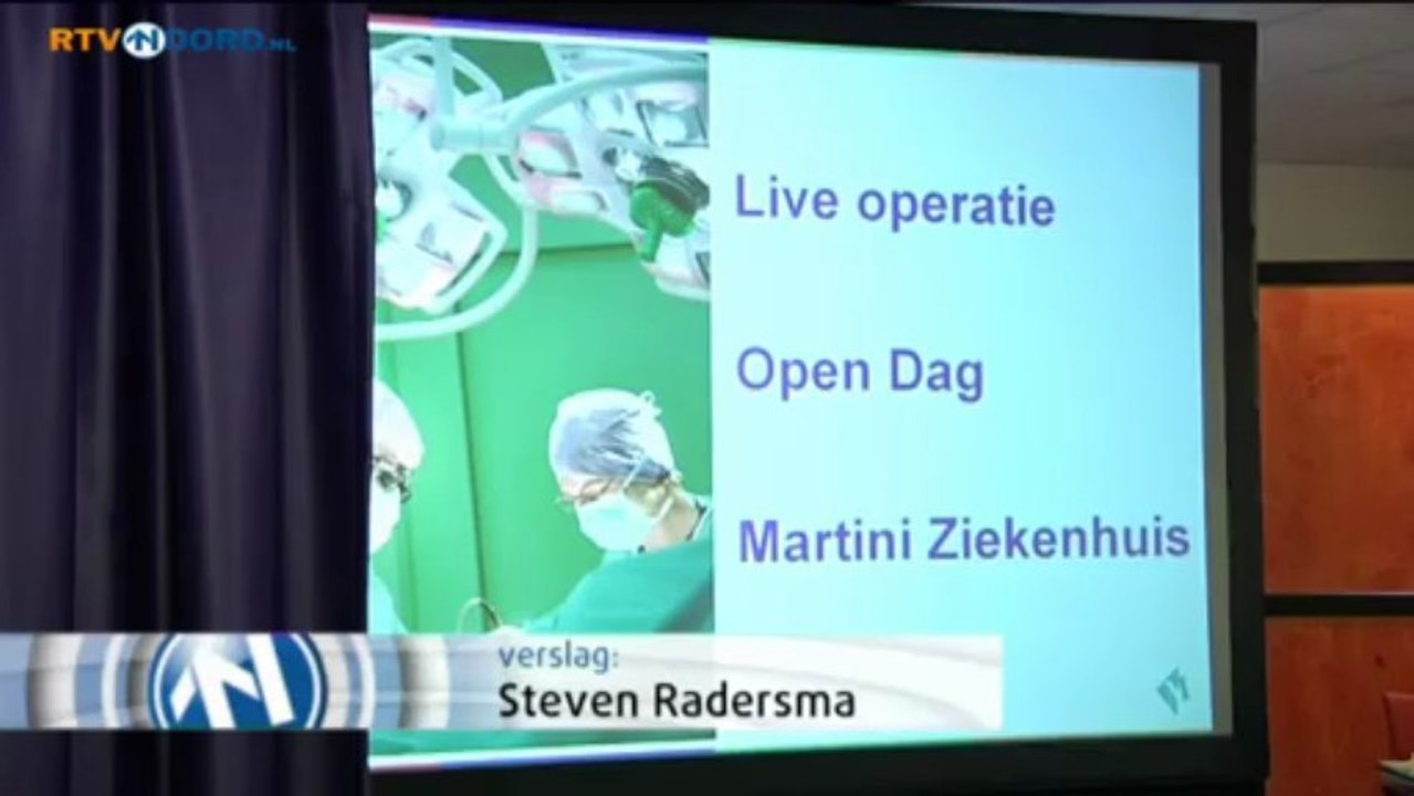 Operatie uitgevoerd voor uitverkochte zaal - RTV Noord