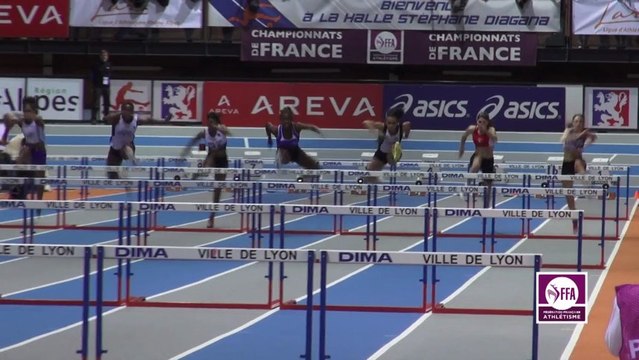 Finale 60m haies Juniors Filles Lyon 2013