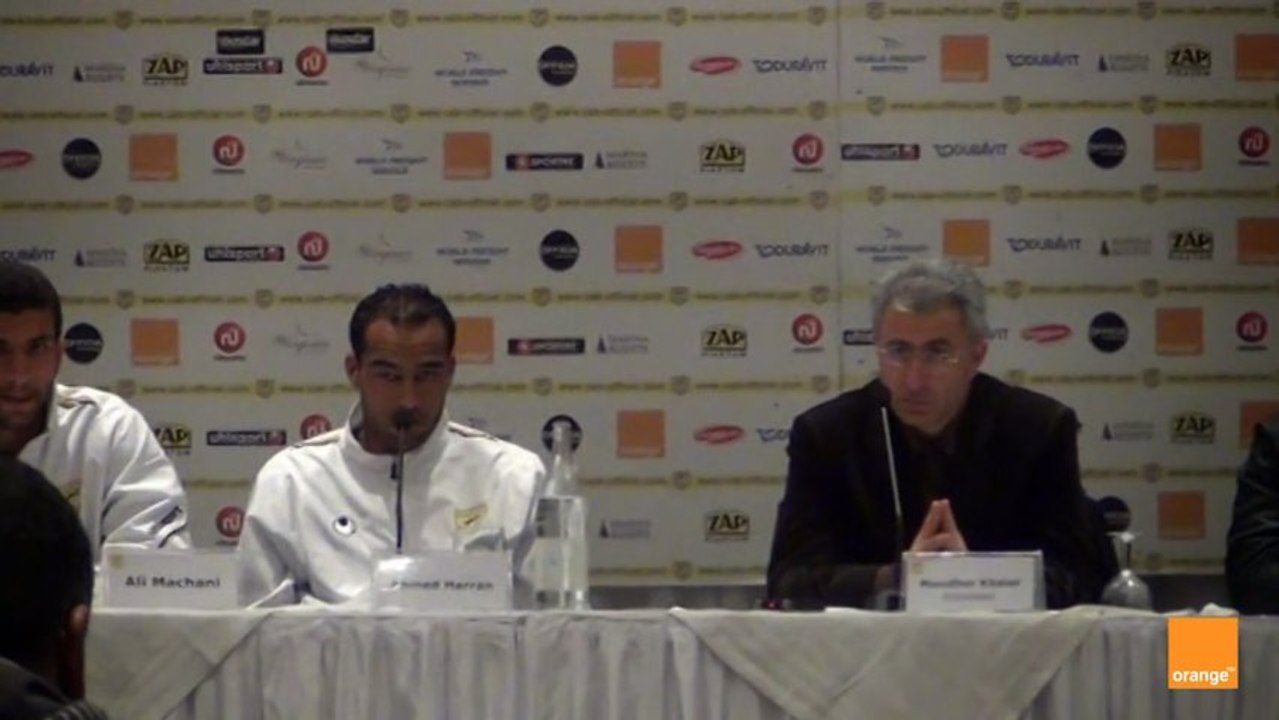 لقاء صحفي لمنذر الكبيّر قبل لقاء ديناموز