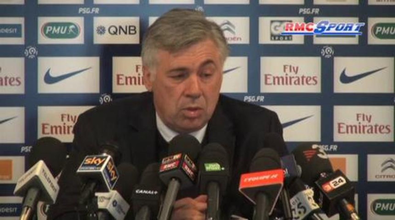 Saint-Etienne - PSG / Ancelotti: "Il est temps...