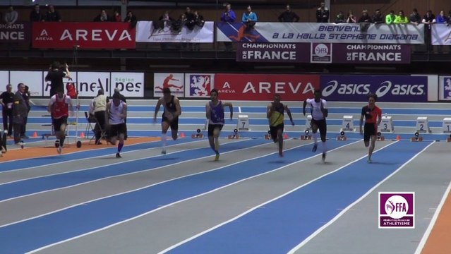 Finale 60m Juniors Garçons Lyon 2013